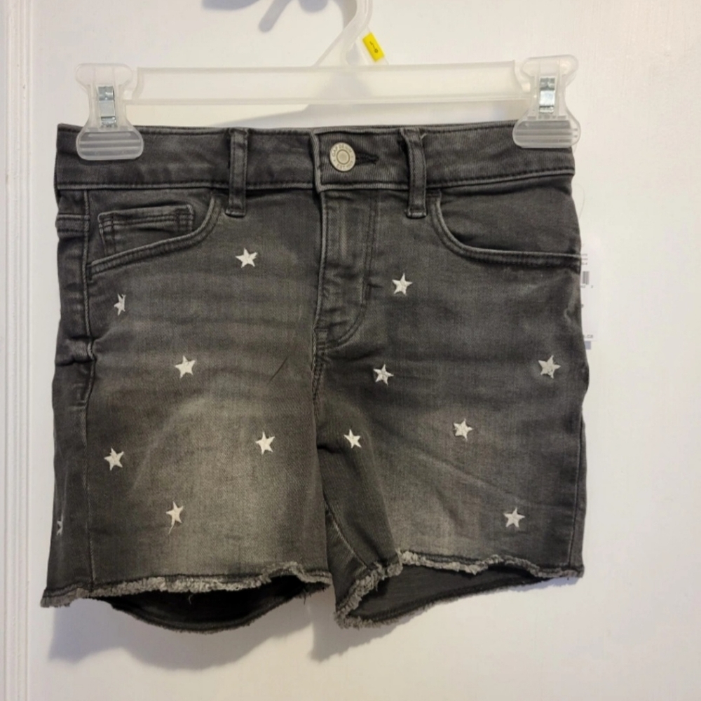 GAP Girls Denim Midi Star Graphic Short Size:10(Slim) - Picture 1 of 6
